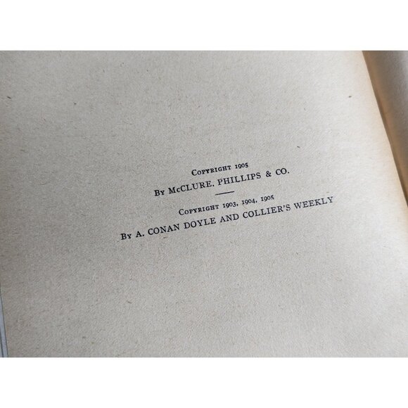 1905 A Conan Doyle The Return of Sherlock Holmes 1st Edition Hardcover fiction - Picture 3 of 10